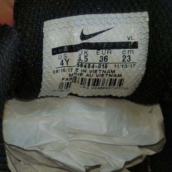 Nike Vapor Fast Flex Boys Red & Black Baseball Cleats - Size: 4Y - Picture 6 of 6